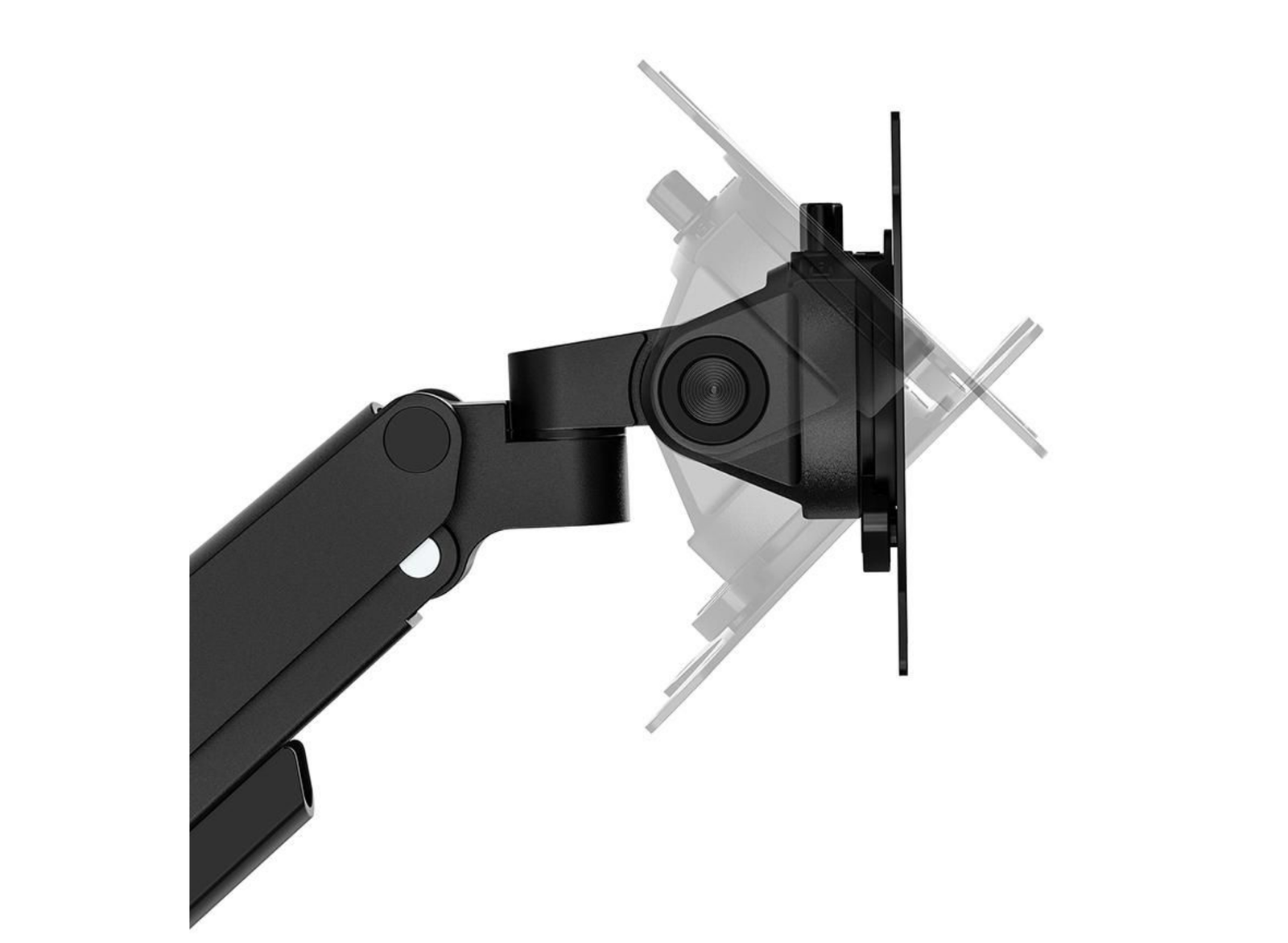Neomounts NEXT Slim DS70-250BL1 Single Monitor Arm For 17"-35" Screens | Gas Spring Monitor Arm Desk Mount NeoMounts