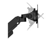 Neomounts NEXT Slim DS70-250BL1 Single Monitor Arm For 17"-35" Screens | Gas Spring Monitor Arm Desk Mount NeoMounts