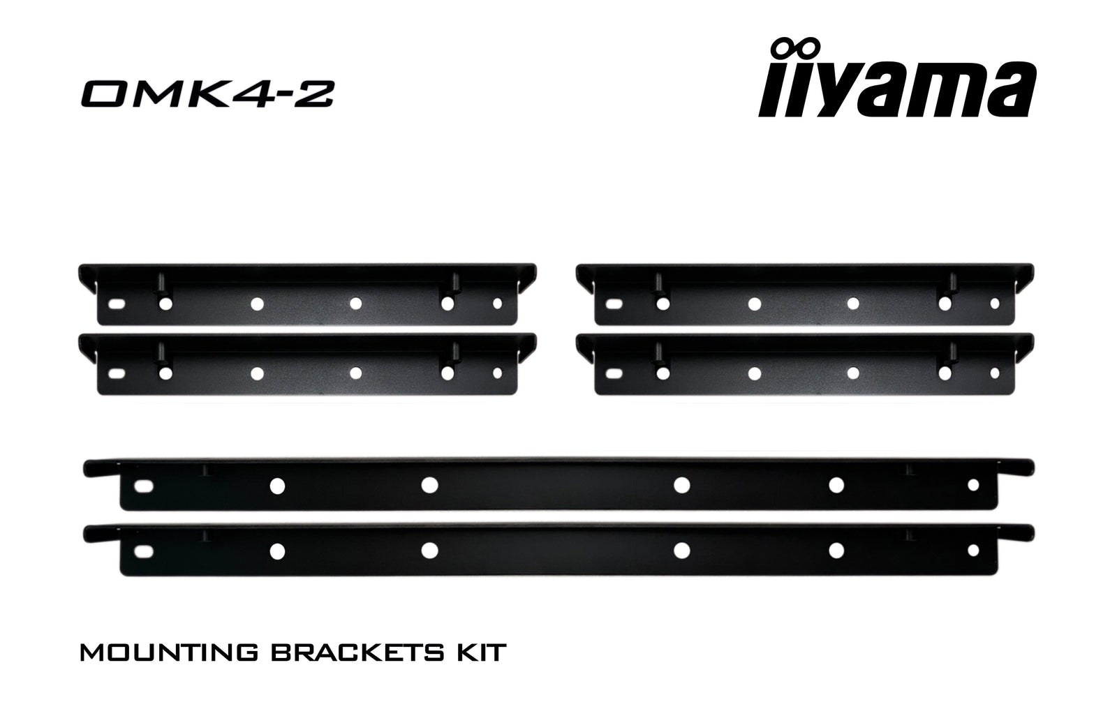 iiyama OMK4-2 Mounting Bracket Kit For iiyama TF49/55/65_39UHSC Open Frame Touchscreens Mounting Kit iiyama