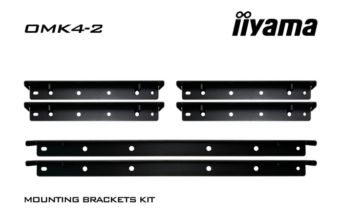 iiyama OMK4-2 Mounting Bracket Kit For iiyama TF49/55/65_39UHSC Open Frame Touchscreens Mounting Kit iiyama