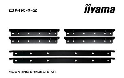 iiyama OMK4-2 Mounting Bracket Kit For iiyama TF49/55/65_39UHSC Open Frame Touchscreens iiyama Mounting Kit iiyama