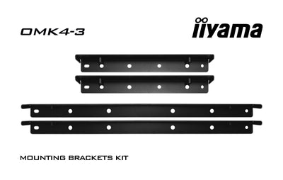 iiyama OMK4-3 Mounting Bracket Kit For iiyama TF4339MSC Open Frame Touchscreen iiyama Mounting Kit iiyama