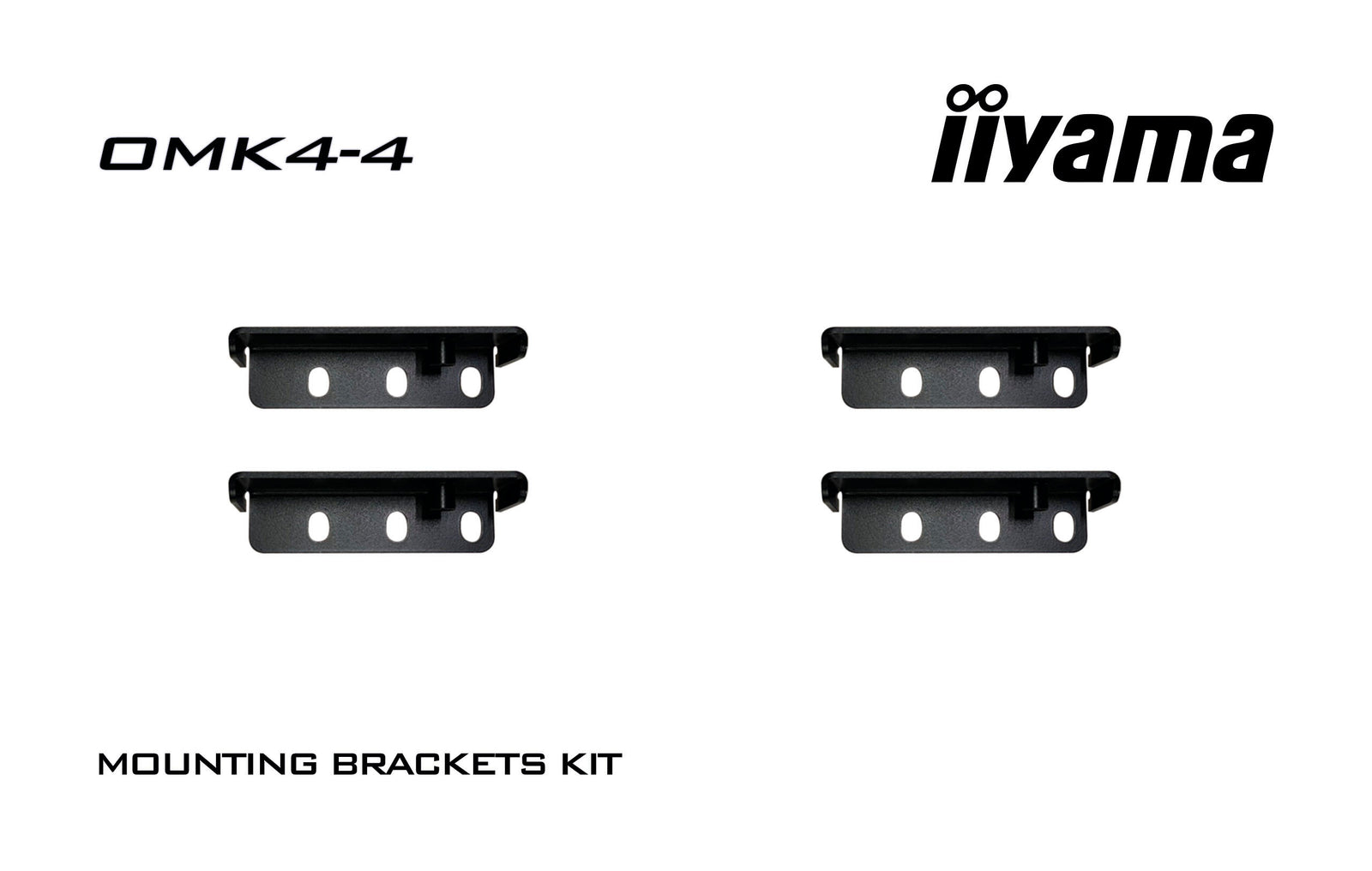 iiyama OMK4-4 Mounting Bracket Kit For iiyama TF3239MSC Open Frame Touchscreen Mounting Kit iiyama