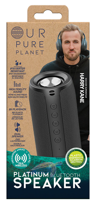 Our Pure Planet Platinum Bluetooth 10 Watt Speaker | OPP054 Speaker Our Pure Planet