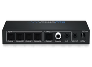 BluStream 4-Way Optical Switch with built-in DAC and Audio Conversion | OPT41AU Audio Switch BluStream