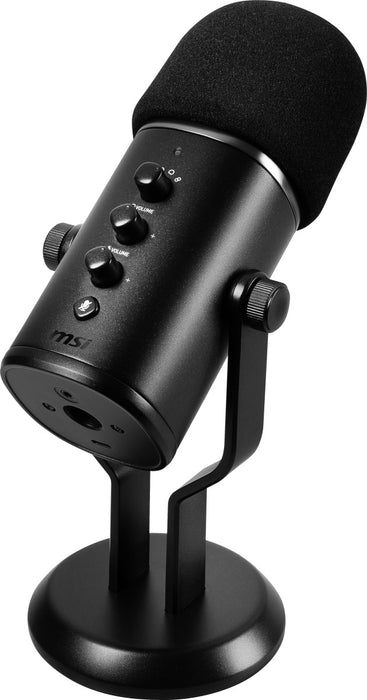 MSI Immerse GV60 Streaming MIC 'USB Type-C Interface and 3.5mm Aux, For Professional Applications