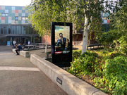 Moove 43" Freestanding PCAP Outdoor Touch Screen Poster | SMB43E4-T2 Freestanding Digital Signage Display ScreenMoove