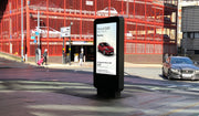 Moove 43" Freestanding PCAP Outdoor Touch Screen Poster | SMB43E4-T2 Freestanding Digital Signage Display ScreenMoove