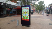 Moove 43" Freestanding PCAP Outdoor Touch Screen Poster | SMB43E4-T2 Freestanding Digital Signage Display ScreenMoove