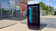 Moove 43" Freestanding PCAP Outdoor Touch Screen Poster | SMB43E4-T2 Freestanding Digital Signage Display ScreenMoove