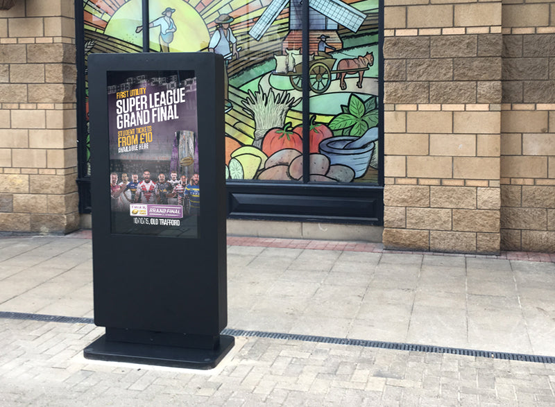 Moove 43" Freestanding PCAP Outdoor Touch Screen Poster | SMB43E4-T2