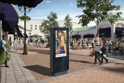 Moove 43" Freestanding PCAP Outdoor Touch Screen Poster | SMB43E4-T2