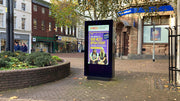 Moove 43" Freestanding PCAP Outdoor Touch Screen Poster | SMB43E4-T2 Freestanding Digital Signage Display ScreenMoove