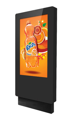 Moove 43" Freestanding PCAP Outdoor Touch Screen Poster | OT43E4-T2 ScreenMoove Outdoor Digital Advertising Display ScreenMoove