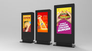 Moove SMBT43E4 – 43" Freestanding Outdoor Digital Poster High Brightness Digital Signage ScreenMoove