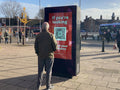 Moove SMBT65F-T2 – 65" Freestanding PCAP Outdoor Touch Screen Poster Freestanding Digital Signage Display ScreenMoove
