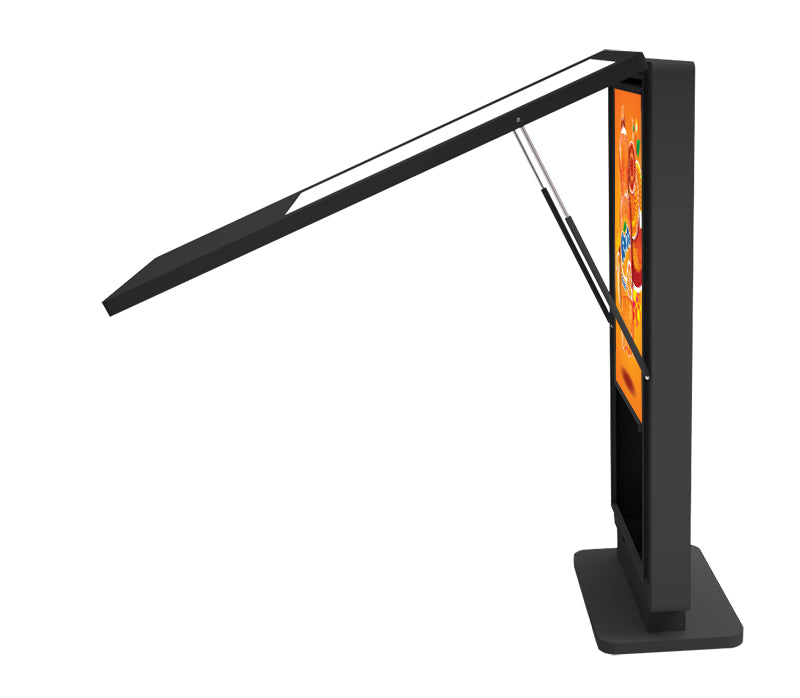 Moove OT65F-T2 – 65" Freestanding PCAP Outdoor Touch Screen Poster Outdoor Digital Advertising Display ScreenMoove