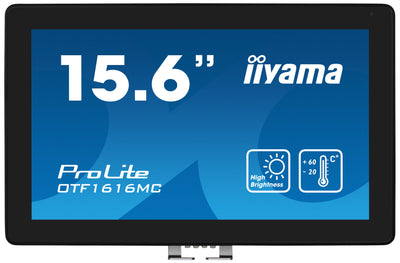iiyama ProLite OTF1616MC-B1 15.6" PCAP High-Brightness Touchscreen Monitor iiyama OpenFrame Touchscreen iiyama