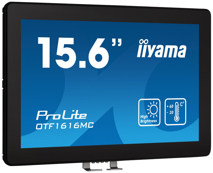 iiyama ProLite OTF1616MC-B1 15.6" PCAP High-Brightness Touchscreen Monitor Touchscreen Monitor iiyama