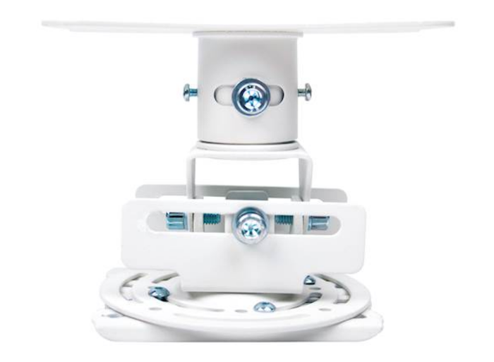 Optoma OCM818W-RU Universal Flush Ceiling Mount For Up To 15Kg Projectors - White Projector Mount Optoma