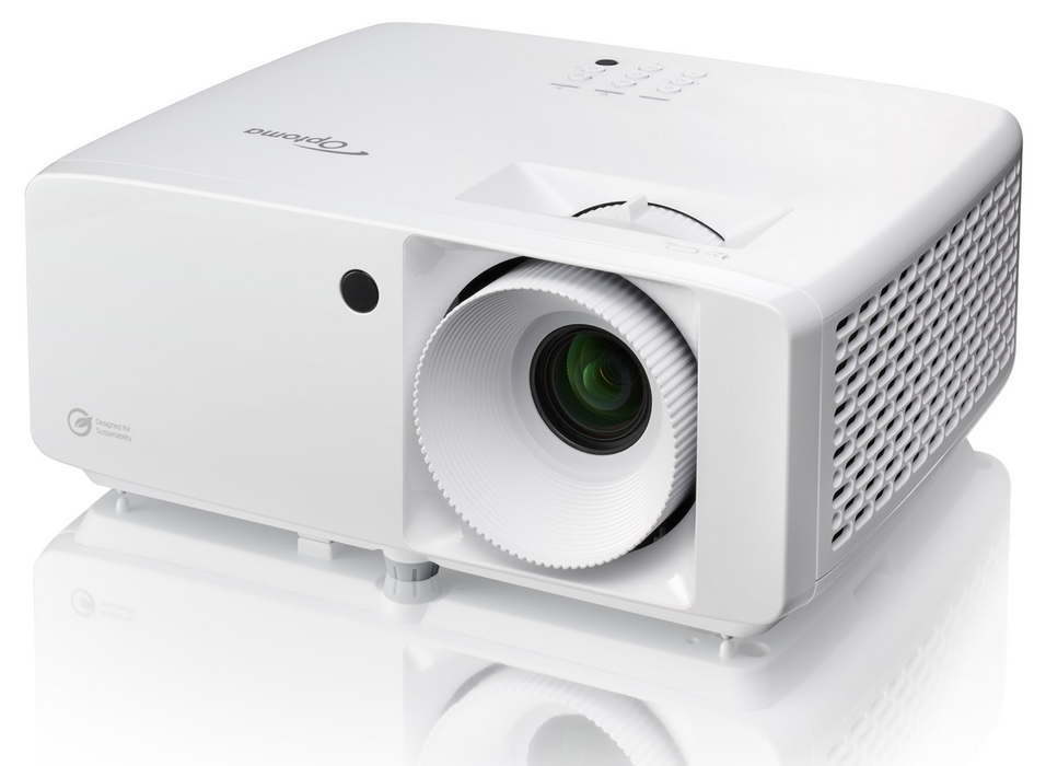 Optoma ZH401e Compact High Brightness Full HD Laser Projector - 4600 Lumens