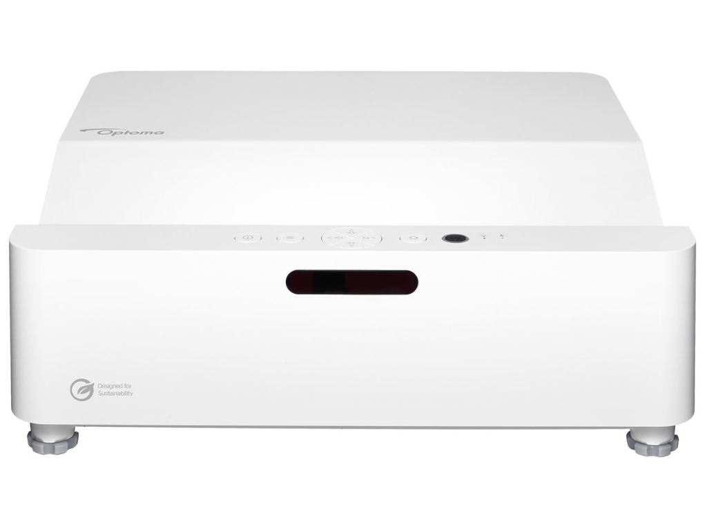 Optoma ZH430UST Eco-Friendly Compact Ultra Short Throw Laser Projector - 4000 Lumens Projector Optoma