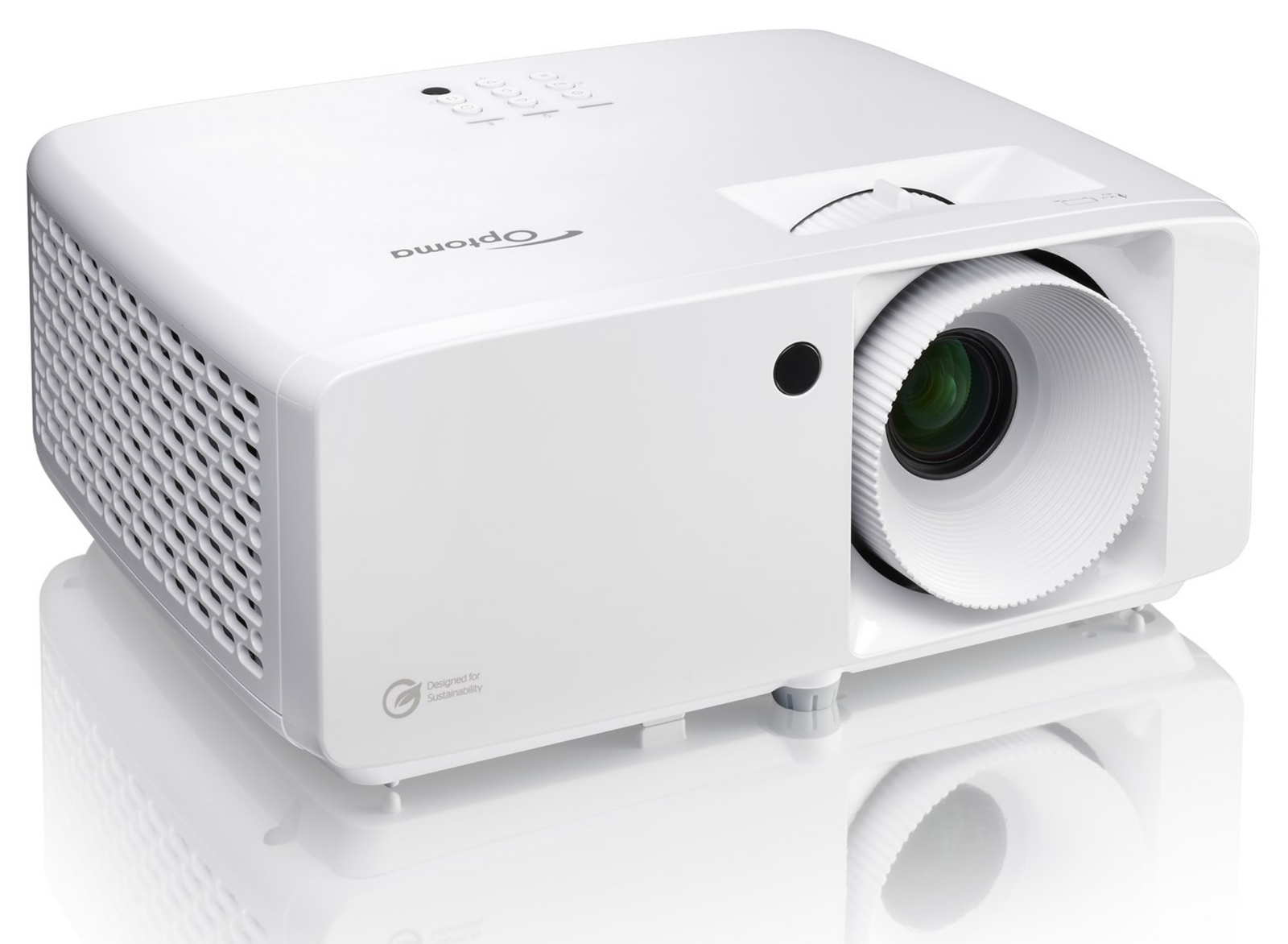 Optoma ZH521 Eco-Friendly Compact High Brightness Laser Projector - 5500 Lumens | E3P7PR1E113 Projector Optoma