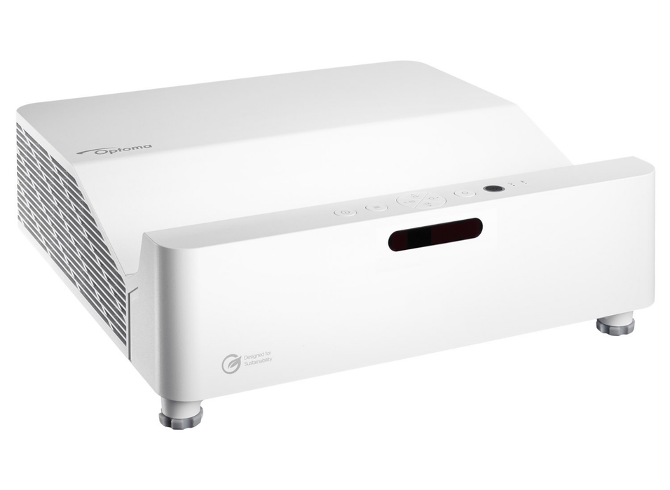 Optoma ZK420UST 4K UHD Ultra Short Throw Laser Projector - 4200 Lumens Projector Optoma