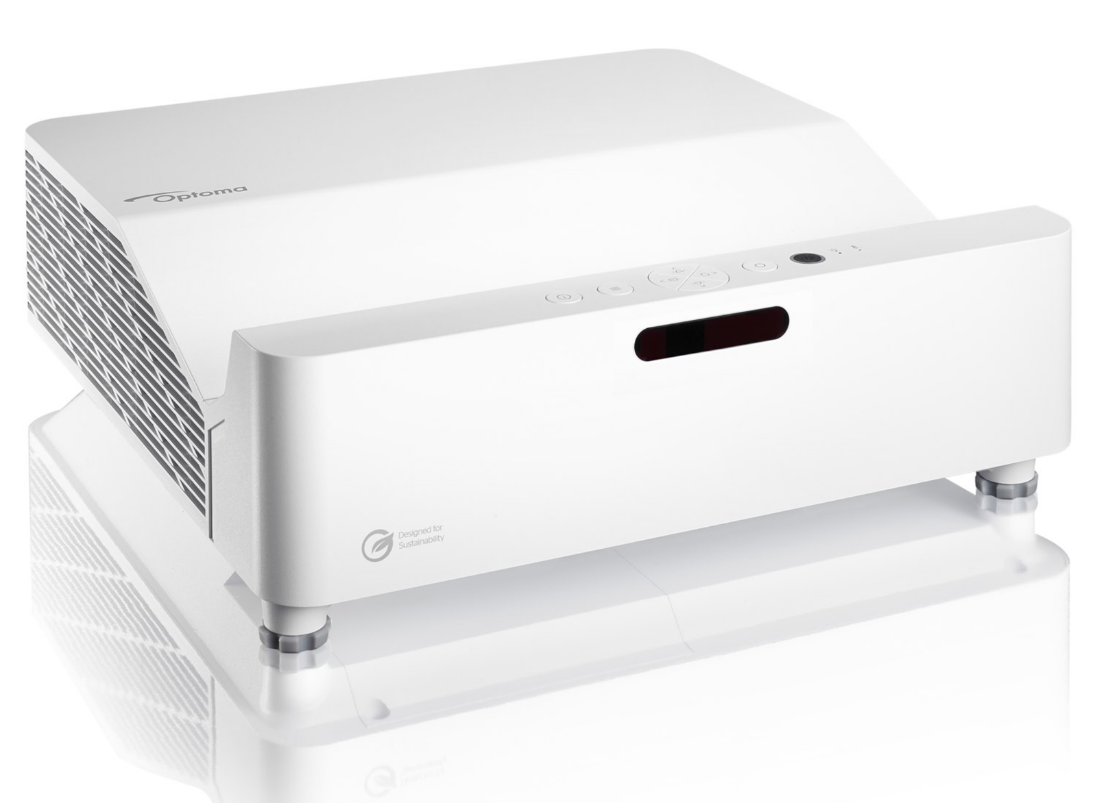 Optoma ZK420UST 4K UHD Ultra Short Throw Laser Projector - 4200 Lumens Projector Optoma
