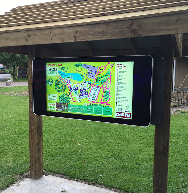 Moove SMB43E-T2 – 43" Wall-Mounted PCAP Outdoor Touch Screen Touchscreen Monitor ScreenMoove