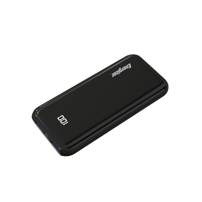 Energizer Power Bank, Lithium Polymer (LiPo), 10000mAh, Black | UE10011PQ