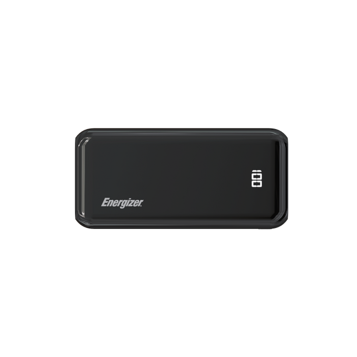 Energizer Power Bank, Lithium Polymer (LiPo), 10000mAh, Black | UE10011PQ