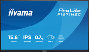 iiyama ProLite P1671HSC-B1 15.6″ 60Hz 3ms Portable Full HD IPS Monitor With USB‑C Desktop Monitor iiyama