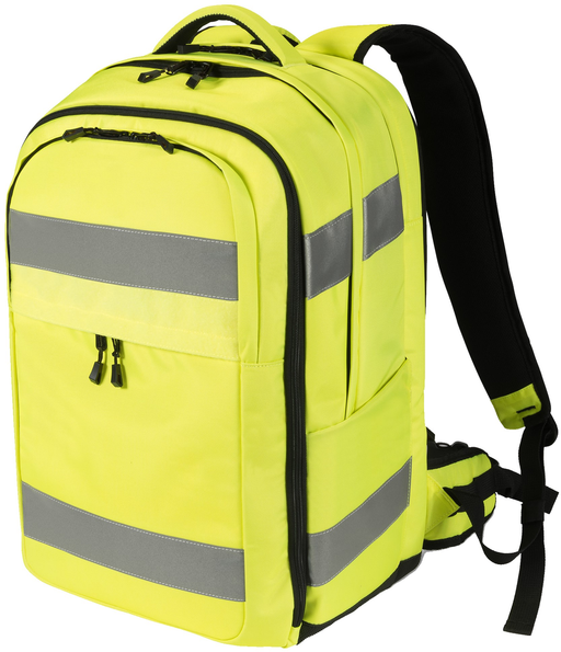 Dicota HI-VIS 32 - 38 Litre Yellow Backpack | P20471-04 Backpack Dicota