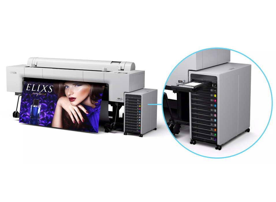 Epson SureColor P20500 64-inch Printer For Fine Art, Poster And Indoor Signage Production | C11CK99301A2 Large Format Printer Epson