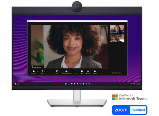 Dell Pro P2724DEB 27" 60Hz 5ms QHD Video Conferencing Monitor Desktop Monitors Dell