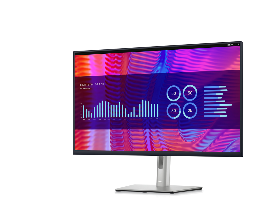 Dell P3223DE 31.5" 60Hz 5ms QHD USB-C Hub Monitor Desktop Monitors Dell