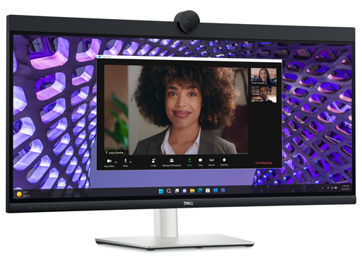 Dell P3424WEB 34" 60Hz 5ms WQHD Video Conferencing Monitor Desktop Monitors Dell