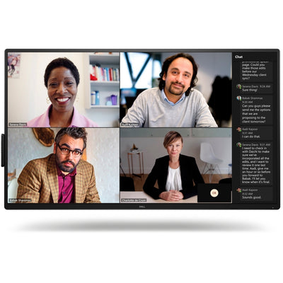 Dell P5525QC 55" 4K UHD IPS LCD Collaboration Display Digital Signage Displays Dell