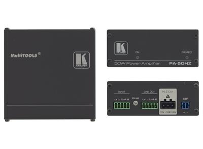 Kramer Electronics PA-50HZ 50W@70V/100V Power Amplifier Kramer Power Amplifier Kramer