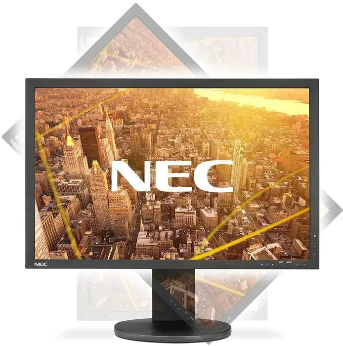 NEC MultiSync® PA243W-BK 24" Professional Wide Gamut Desktop Monitor