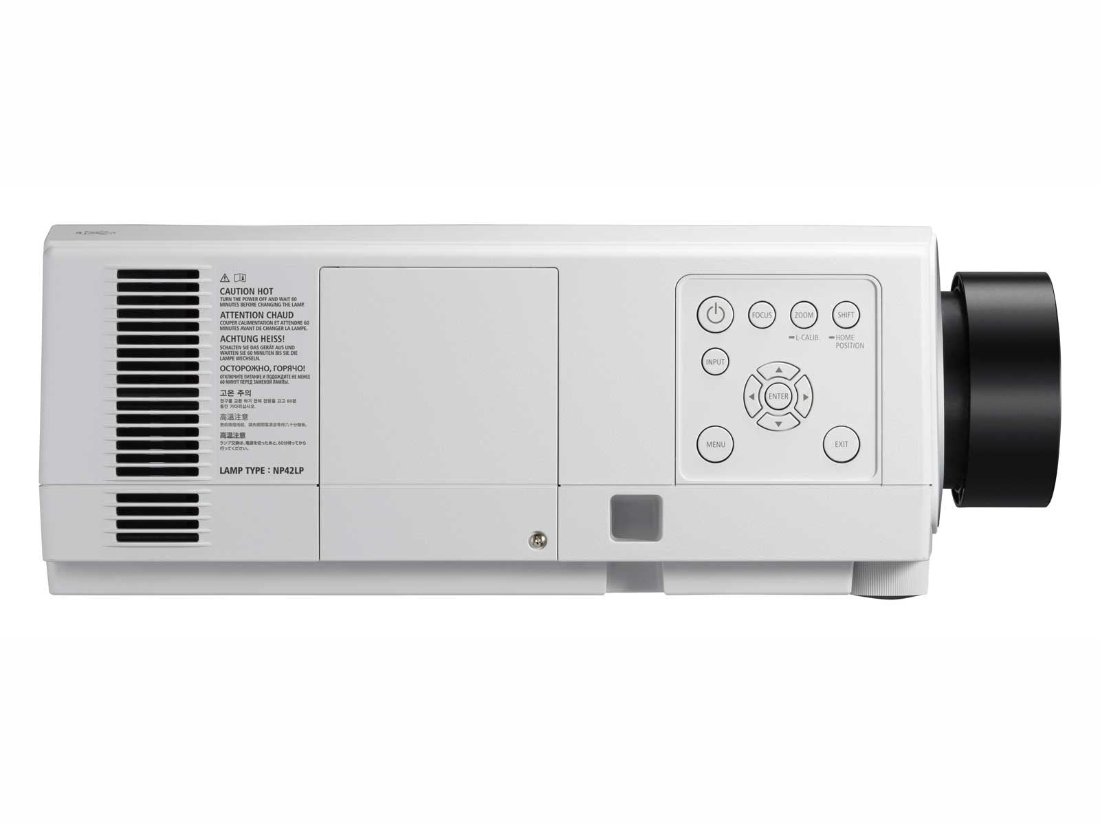NEC PA653U Professional Advanced LCD Lamp Installation Projector - 6500 Lumens Projector NEC