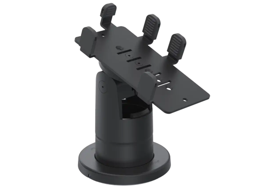 SpacePole Stack with MultiGrip Plate for PAX Q25 (No Handle) | PAX025-S-MN-02 POS System Accessories SpacePole