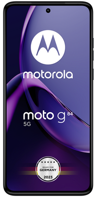 Motorola Moto G Moto G84 16.6 cm (6.55") Dual SIM Android 13 5G USB Type-C 12 GB 256 GB 5000 mAh Blue Smartphone | PAYM0004GB Smartphone Motorola