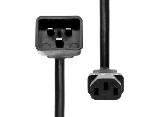 ProXtend 0.5m C13 to C20 Power Extension Cord | Black Power Cable ProXtend