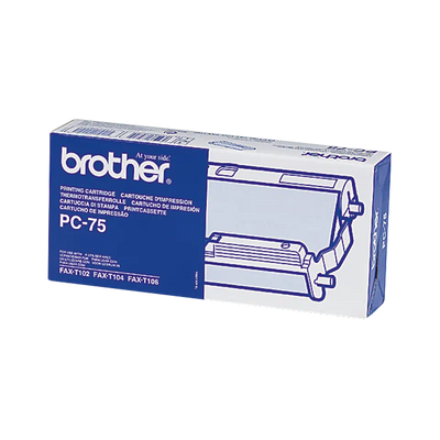 Brother PC-75 Fax Supply 144 Pages Black Fax Cartridge + Ribbon 1 pc(s) Printer Consumable Brother