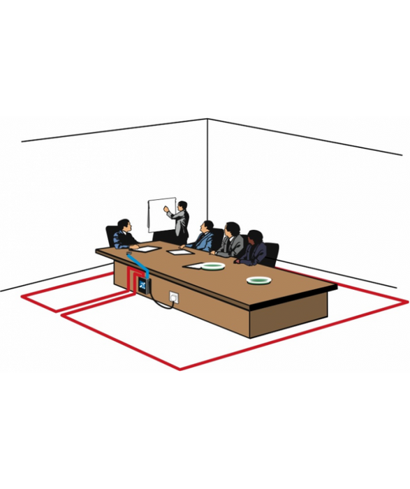 SigNET Complete Hearing Loop Kit for Small Rooms up to 50m² | PDA103R Loop Kit SigNET