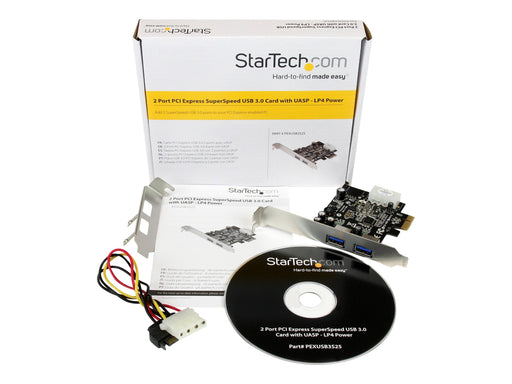 StarTech PEXUSB3S25 Interface Cards/Adapter Internal USB 3.2 Gen 1 (3.1 Gen 1)