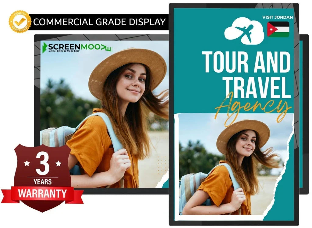 ScreenMoove SM65CT1 65" Android 11 Aluminum Alloy Edge Series 4K Professional Display - (Open Box) Digital Signage Display ScreenMoove