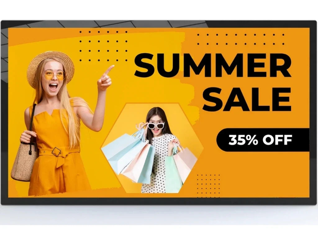ScreenMoove SM65CT1 65" Android 11 Aluminum Alloy Edge Series 4K Professional Display - (Open Box) Digital Signage Display ScreenMoove